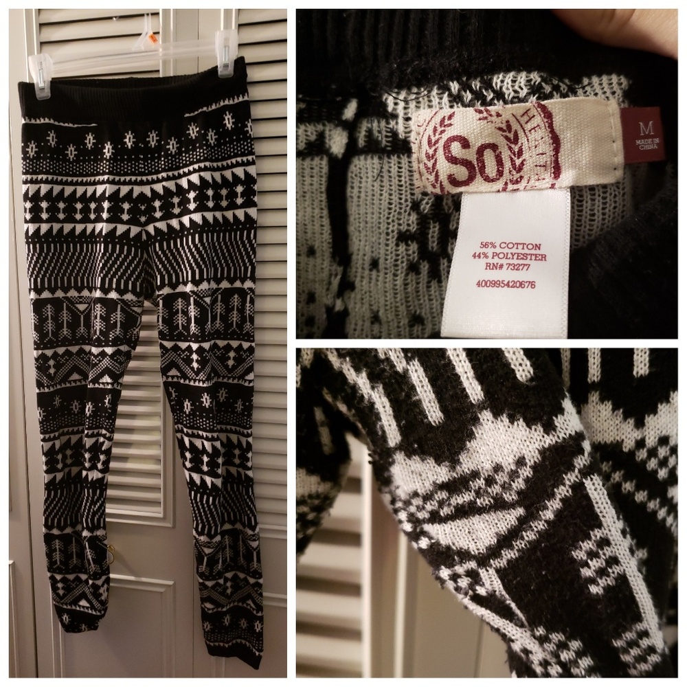 ❄❄sweater knit leggings❄❄